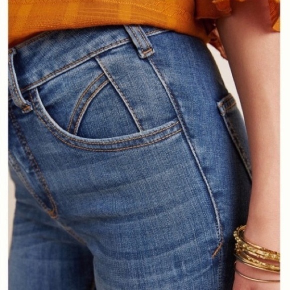 Pilcro and The Letterpress by Anthropologie High-Rise Denim Legging | 25 petite - Picture 2 of 12